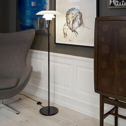 PH 3&frac12;-2&frac12; gulvlampe, sort metallisert, Louis Poulsen