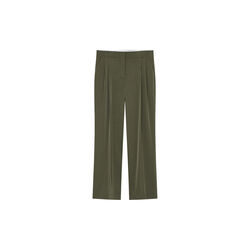 2ND Carter - Heavy Satin bukser, oliven natt, 2NDDAY