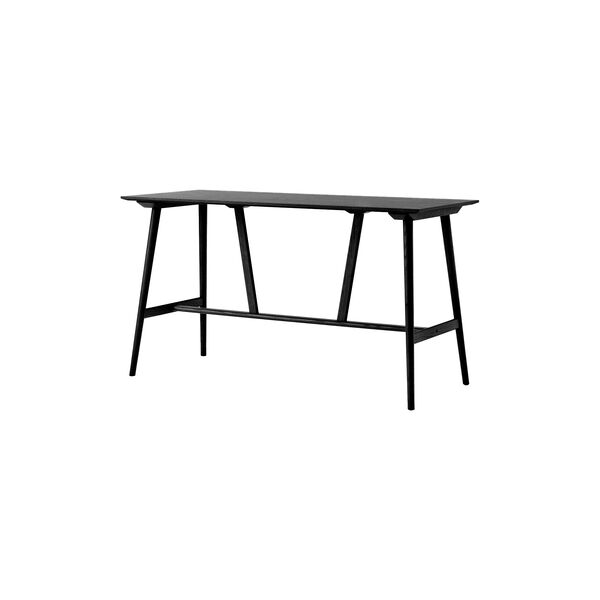In Between SK28 Bar Table, black lacquered oak, &Tradition