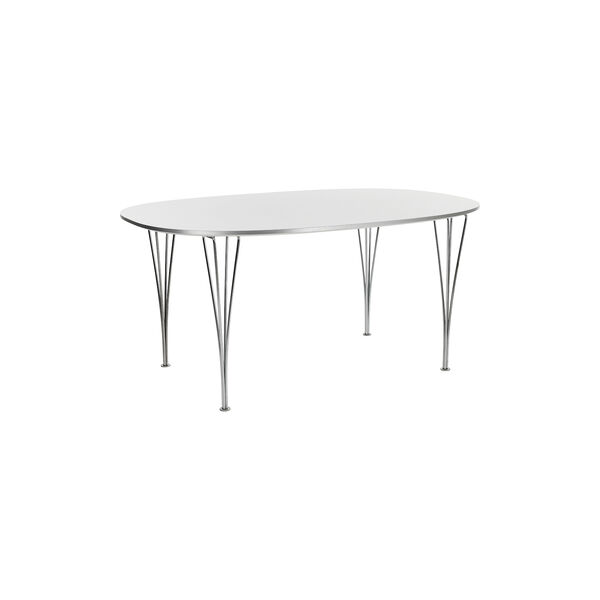 FH B613 Super-elliptisk spisebord, hvit, Fritz Hansen