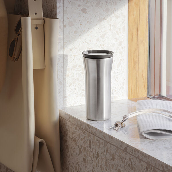 City To Go Cup, steel/black, Eva Solo