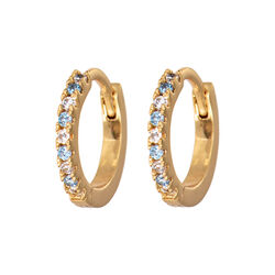 Emilia small hoops, Emilia by Bon Dep