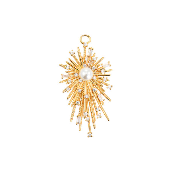 Monica charm, gold, Emilia by Bon Dep