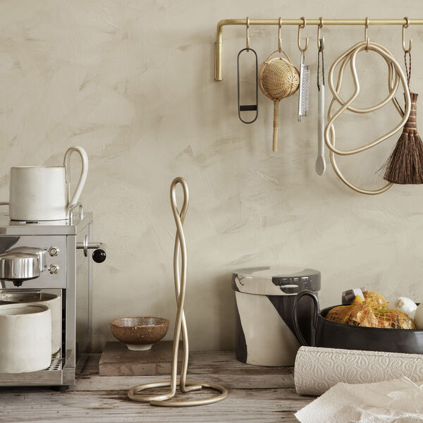 Pond bordskånere, messing Pond bordskånere, messing, Ferm Living