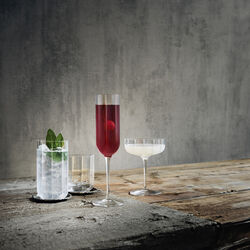 Jazz champagnekupong 4 stk., Luigi Bormioli