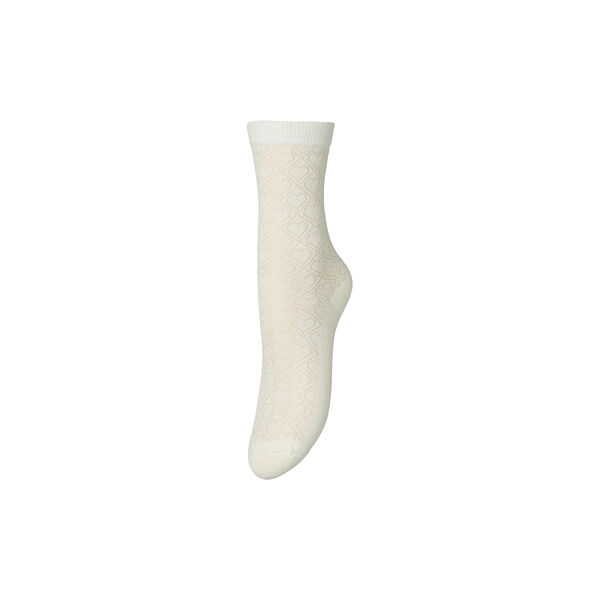 Signa Cotta Sock, white, Becksöndergaard