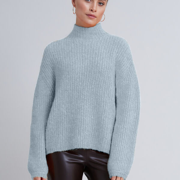 Syringa Rika Knit, light blue, Bruuns Bazaar