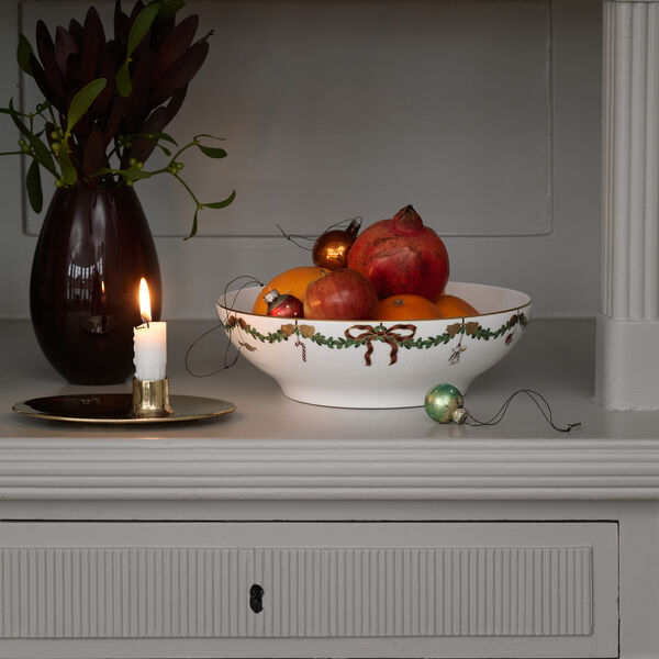 Stjerne Riflet Jul skål, 220 cl, Royal Copenhagen