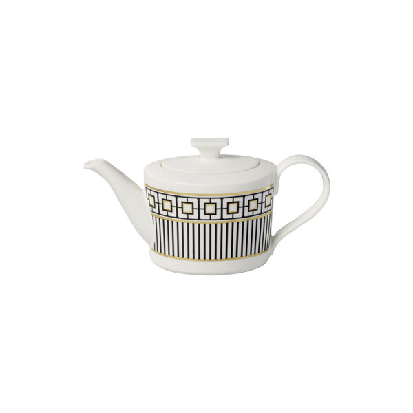 MetroChic kaffe-/tekanne, hvit/sort/gull MetroChic kaffe-/tekanne, hvit/sort/gull, Villeroy & Boch
