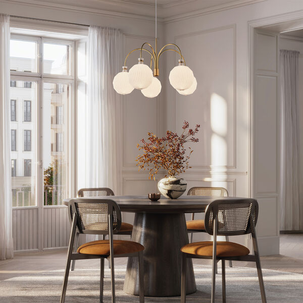 Kaare Klint Legacy 101 Chandelier, LE KLINT