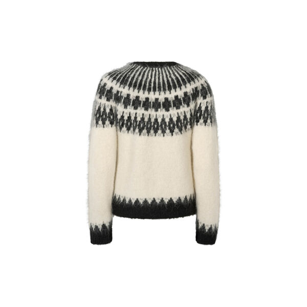 6873RDFMalou knit, off white, RUE de FEMME