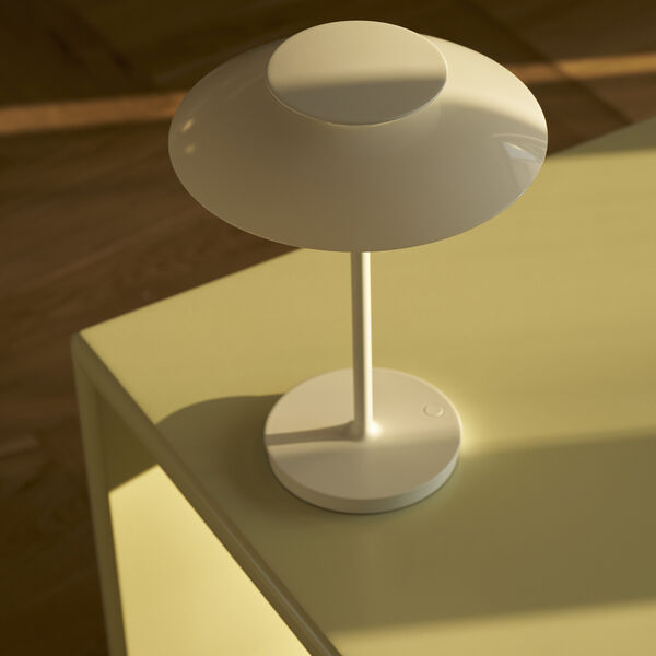 PH 80 Portable Lamp, opal white/white, Louis Poulsen