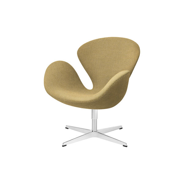 Svanen&trade; loungestol, gul, Fritz Hansen