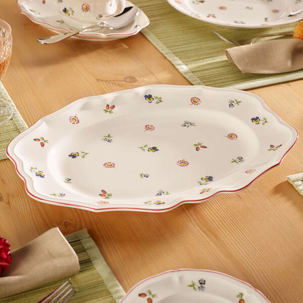 Petite Fleur serveringsfat 37 cm, hvit, Villeroy & Boch