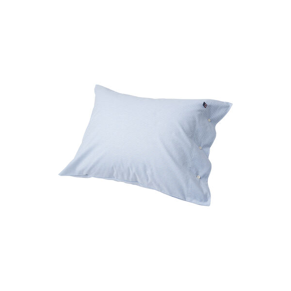 Pin Point Oxford putetrekk, blå/hvit Pin Point Oxford putetrekk, blå/hvit, Lexington