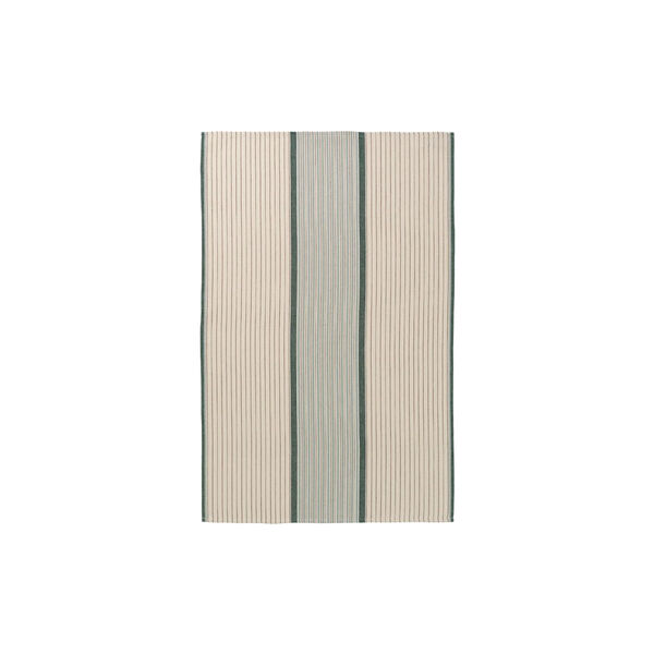 ARCHIVE STRIPE 1976 Tea Towel | Sage Green | Kj&oslash;kkenh&aring;ndkle, Georg Jensen Damask