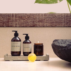 Håndsåpe, yellow, Stone Soap Spa