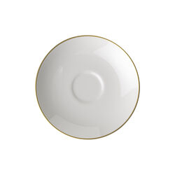 Anmut Gold skål til tekopp, hvit/gull, Villeroy & Boch
