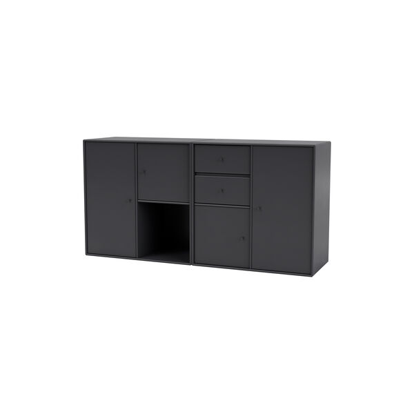 COUPLE bred skjenk, 04 anthracite, Montana Furniture