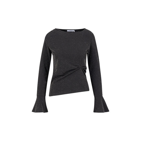 Lurex blouse, black / silver, Coster Copenhagen