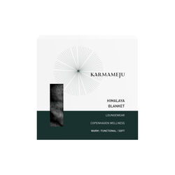 Himalaya fleecepledd, mørkegrå Himalaya fleecepledd, mørkegrå, Karmameju