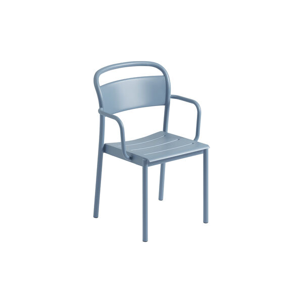 Linear Steel Armchair, pale blue, Muuto