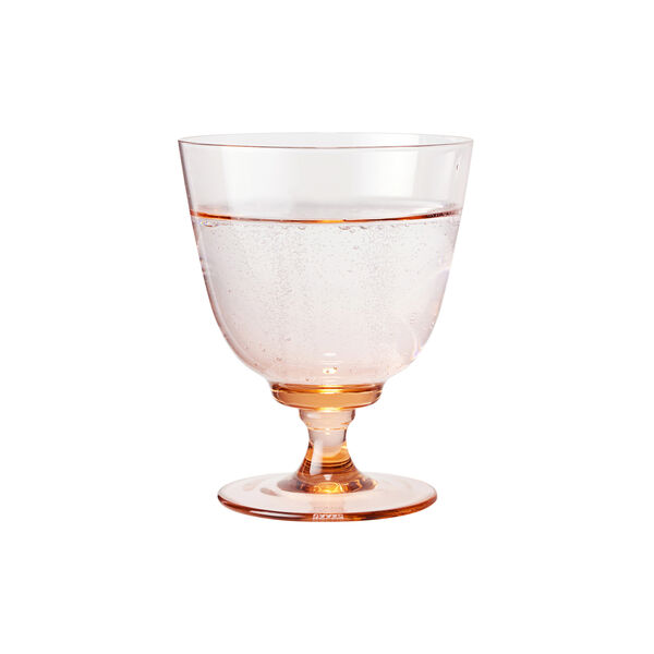 Flow glass med stett, champagne, Holmegaard