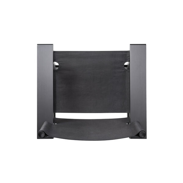 The Canvas Chair loungestol, sortlakkert eik/sort, Fredericia Furniture