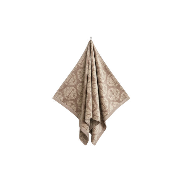 Monogram håndkle 70x140, taupe beige, Gant