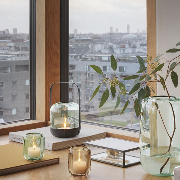 Acorn telysholdere 2 stk., leaf green, Eva Solo