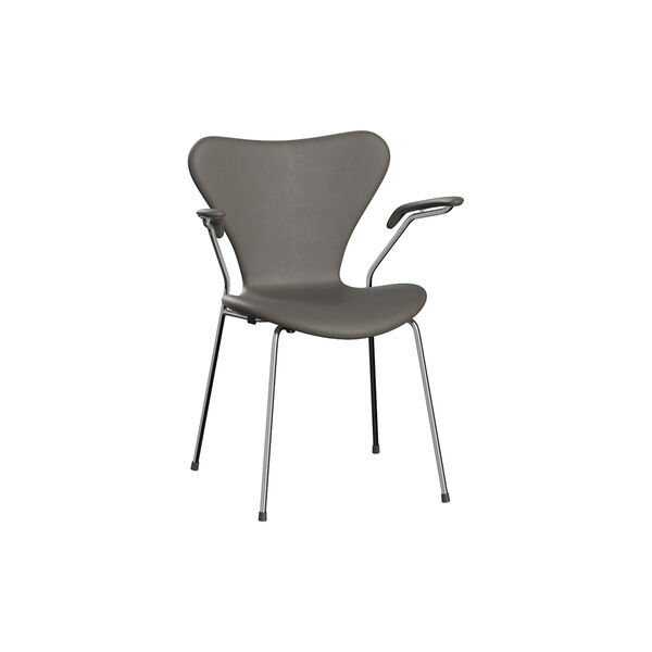 Serie 7&trade; 3207 fullt polstret stol, Essential lava, Fritz Hansen