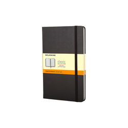 Classic Notebook linjerte sider, sort, Moleskine