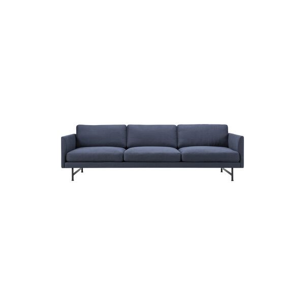 Calmo 3-seter sofa, bl&aring;/svart, Fredericia Furniture