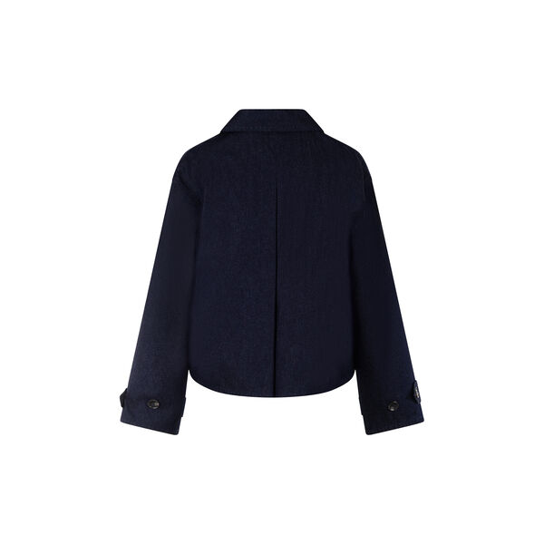Cicely Trenchcoat, dark navy denim, Urban Pioneers