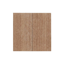 KLOSS Dobbel Impulsbryter, natur eik, Kjaer + Loege