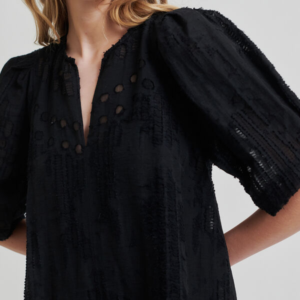 Nete Dress, black Nete Dress, black, Second Female