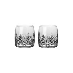 Crispy Aqua glass 2 stk., dark, Frederik Bagger