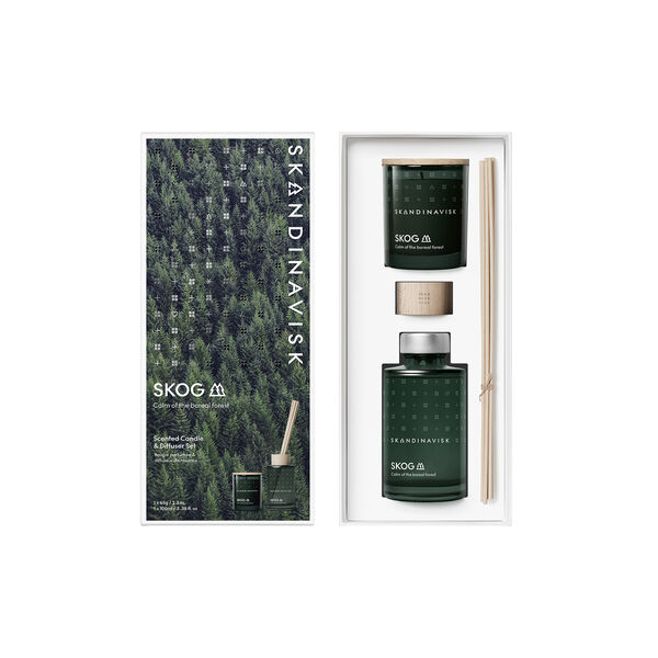 SKOG Scented Candle & Diffuser Giftset, Skandinavisk