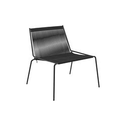 Noel Lounge Chair, black/black linen, Thorup Copenhagen