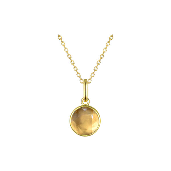 Selene Bezel Charm, moonstone, Nila Noor