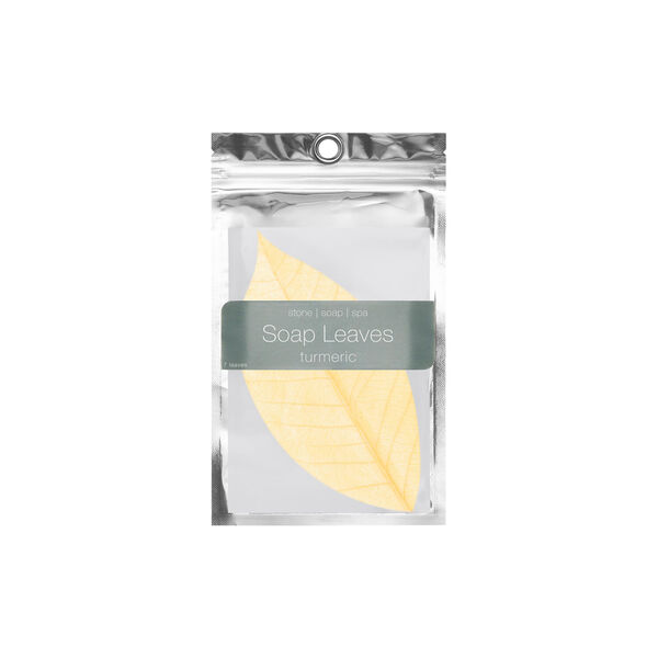 S&aring;peblad, gurkemeie, Stone Soap Spa