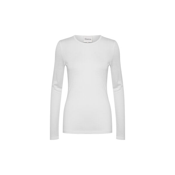 10 THE ONECK LONG SLEEVE, off white, My Essential Wardrobe