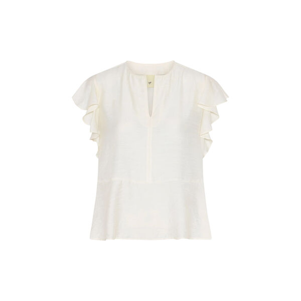 Tuea top, pearled ivory, Heartmade