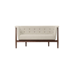 ND52-2 Vita Sofa, Hallingdal 200/oiled walnut, Carl Hansen & Søn