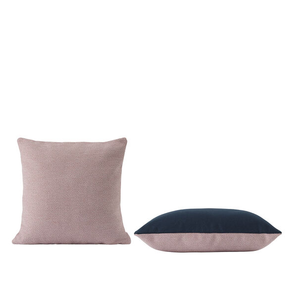 Mingle Cushion, rose/petroleum, Muuto