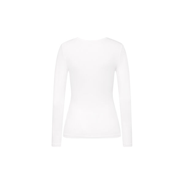 L/SLV Shirt, white, HANRO