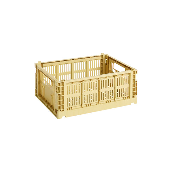 Colour Crate, golden yellow, HAY