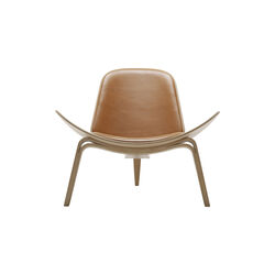 CH07 Shell Chair, oiled oak/cognac, Carl Hansen & Søn