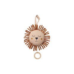 Lion musikkuro, støvet rose, Ferm Living Kids