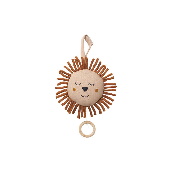 Lion musikkuro, støvet rose, Ferm Living Kids